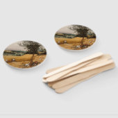 Fine Art The Harvesters 1565 Pieter Bruegel Handwaaier (Niet-gemonteerd)