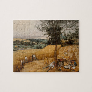 Fine Art The Harvesters 1565 Pieter Bruegel Legpuzzel