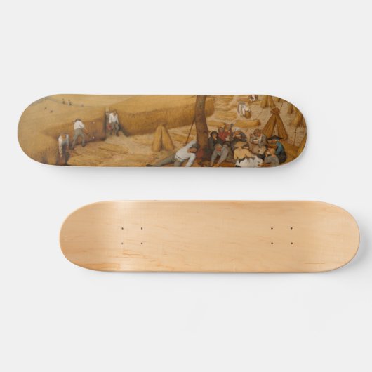 Fine Art The Harvesters 1565 Pieter Bruegel Persoonlijk Skateboard (Horizontaal)