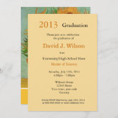 Fine art Van Gogh afstuderen zonnebloemen Kaart (Voorkant / Achterkant)