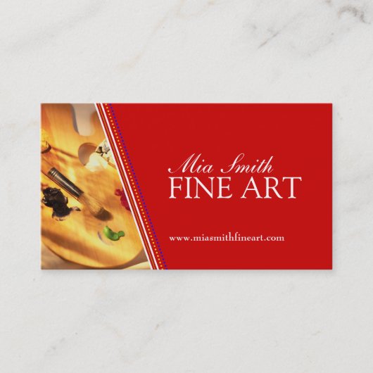 Fine Art - Visitekaartjes (Voorkant)