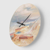 Fine Art Waterverf Minerva Terrace Yellowstone Grote Klok (Hoek)
