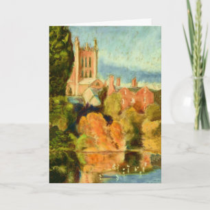  Fine Art Wenskaart, Kathedraal Kaart