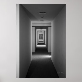 Fine Art zwart-wit - Een uitnodiging Poster