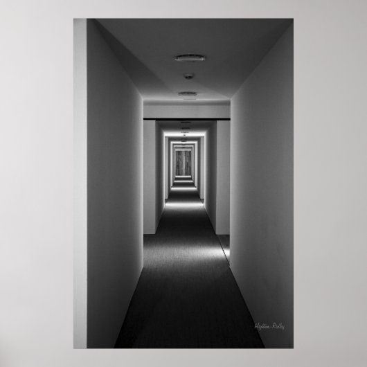 Fine Art zwart-wit - Een uitnodiging Poster (Voorkant)