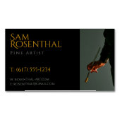 Fine Artist | Beroepsbeoefenaars Magnetisch Visitekaartje (Voorkant)