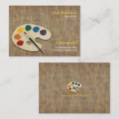 Fine Artist | Beroepsbeoefenaars Visitekaartje (Voorkant / Achterkant)