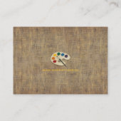 Fine Artist | Beroepsbeoefenaars Visitekaartje (Achterkant)