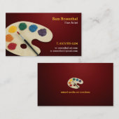 Fine Artist | Beroepsbeoefenaars Visitekaartje (Voorkant / Achterkant)