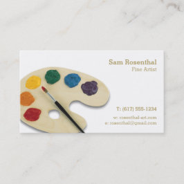 Fine Artist | Beroepsbeoefenaars Visitekaartje