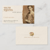 Fine Artist |  beroepsbeoefenaars Visitekaartje (Voorkant / Achterkant)