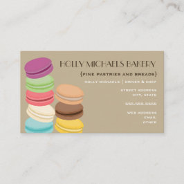 Fine Bakery Visitekaartje - Acht Franse Macarons