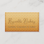 Fine Biscuit Bakery Delicious Cookie Visitekaartje (Voorkant)
