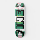 FINE BOI JMT NIGERIA 8 1/4" Skateboard Deck (Voorkant)