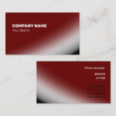 Fine Bordeaux White Black Shades and Rays Visitekaartje (Voorkant / Achterkant)