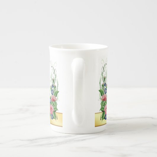 Fine Bouquet Porselein Kop (Achterkant)