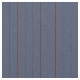 Fine Burgundy op Blue Stripe Stof