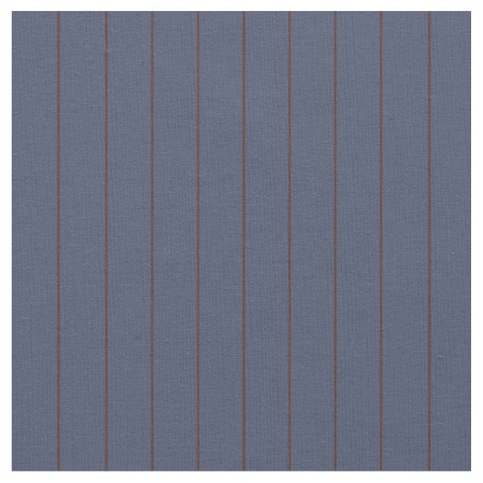 Fine Burgundy op Blue Stripe Stof (Close Up)
