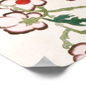 Fine Chinese silk flower design mid 18th century Poster (Hoek)