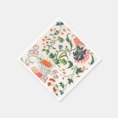 Fine Chinese silk flower design mid 18th century Servet (Hoek)