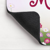 Fine Cool Cute Girly Retro Floral Mode Muismat (Hoek)