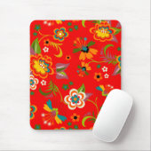 Fine Cute Cool Girly Retro Floral Mode Muismat (Met muis)