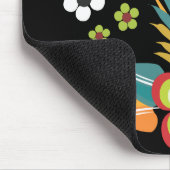 Fine Cute Cool Girly Retro Floral Mode Muismat (Hoek)