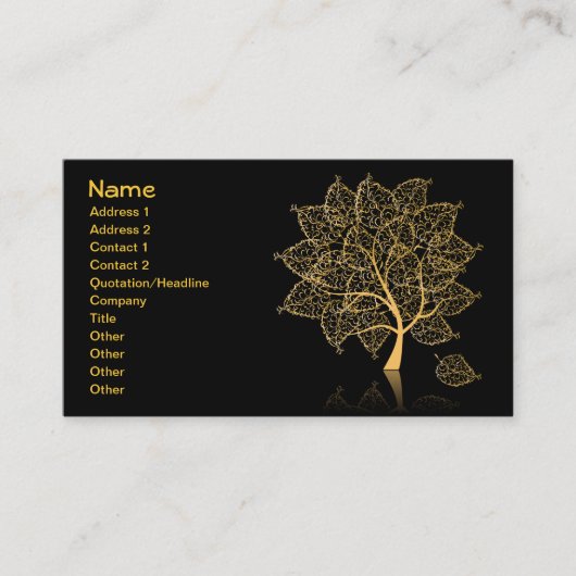 Fine Cute Cool Girly Retro Floral Mode Visitekaartje (Voorkant)