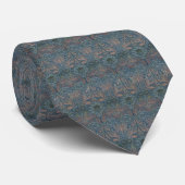 Fine Damask William Morris Dragon Print Stropdas (Opgerold)