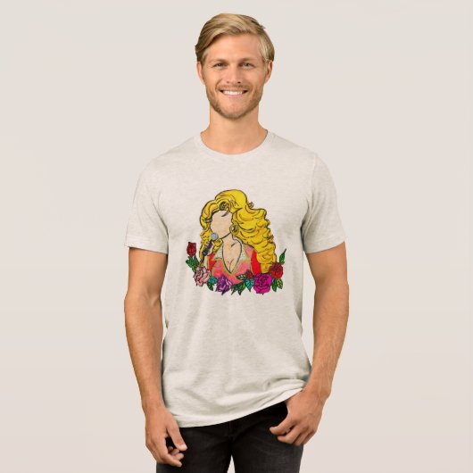 Fine & Dandy Tri-Blend Shirt (Voorkant volledig)