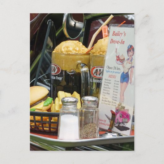 Fine Dining Briefkaart (Voorkant)