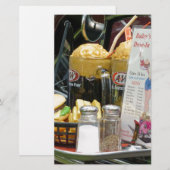 Fine Dining Briefpapier (Voorkant / Achterkant)