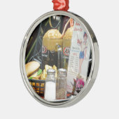 Fine Dining Metalen Ornament (Links)