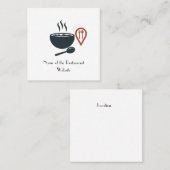 Fine Dining Restaurant Visitekaartje (Voorkant / Achterkant)