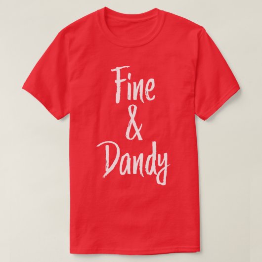 Fine en Dandy Southern T-shirt (Design voorkant)