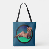 Fine Ferret Tote Bag (Achterkant)