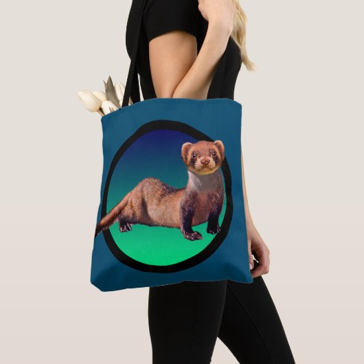 Fine Ferret Tote Bag (Dichtbij)