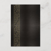 Fine Filigree Gold Wedding Details ID871 Informatiekaartje (Achterkant)