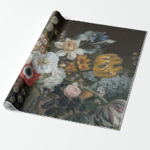 Fine Floral Decoupage Poster