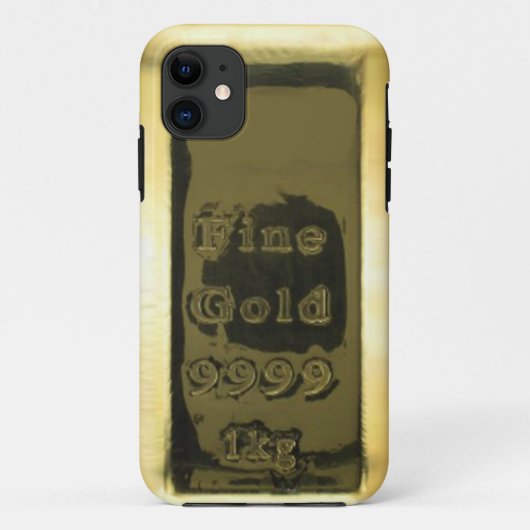 Fine Gold 999 Gold Bar iPhone 5 Hoesje (Achterkant)