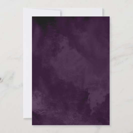 Fine Gold Lines Abstract Wedding V2 Plum ID867 (Achterkant)
