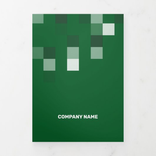 Fine Green Contemmodern Transparency Drieluik Kaart (Cover)