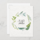 Fine Herbs II | Plant glimlachen Briefkaart (Voorkant / Achterkant)