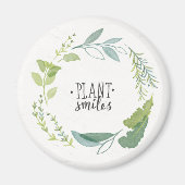 Fine Herbs II | Plant glimlachen Magneet (Voorkant)