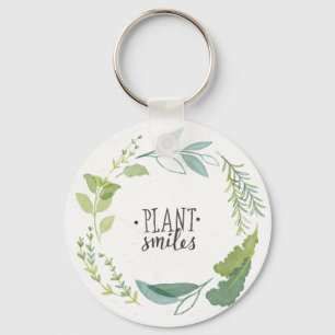 Fine Herbs II   Plant glimlachen Sleutelhanger