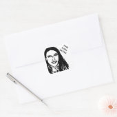 FINE KARA SATIVA VIERKANTE STICKER (Envelop)