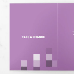 Fine Lila hedendaagse transparantie Drieluik Kaart