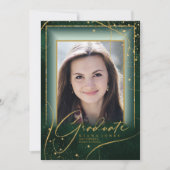 Fine Lines Gold Abstract Afstuderen Green ID907 (Voorkant)