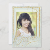 Fine Lines Gold Abstract Afstuderen Sage ID907 (Voorkant)