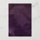 Fine Lines Gold Abstract Details Plum ID867 Informatiekaartje (Achterkant)